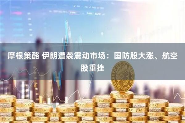 摩根策酪 伊朗遭袭震动市场：国防股大涨、航空股重挫