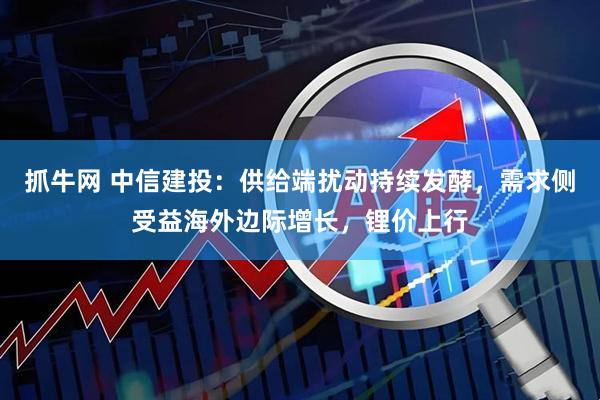 抓牛网 中信建投：供给端扰动持续发酵，需求侧受益海外边际增长，锂价上行